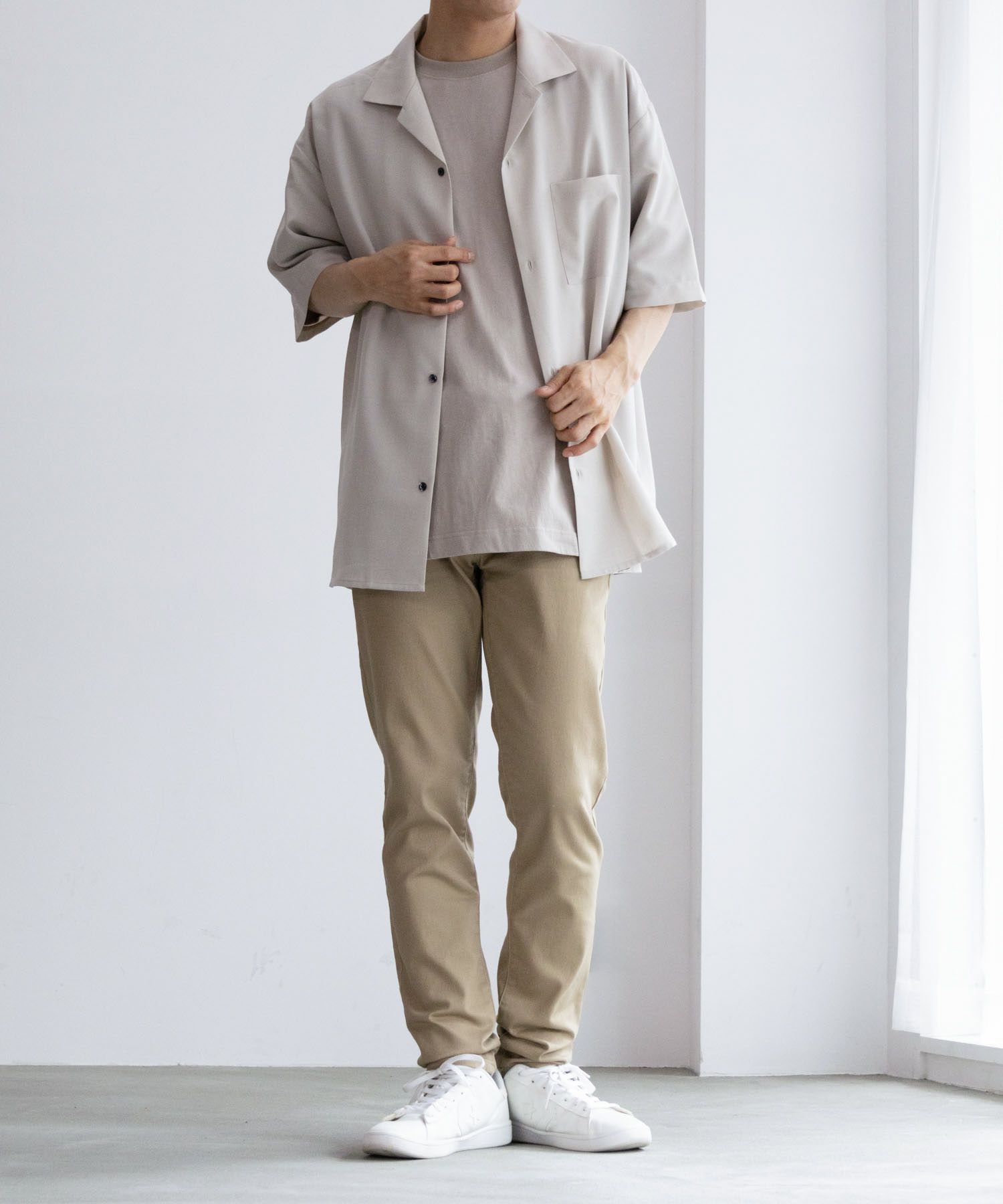 NAVY  RICH COLORS スキニーパンツ メンズ商品サムネイル-25