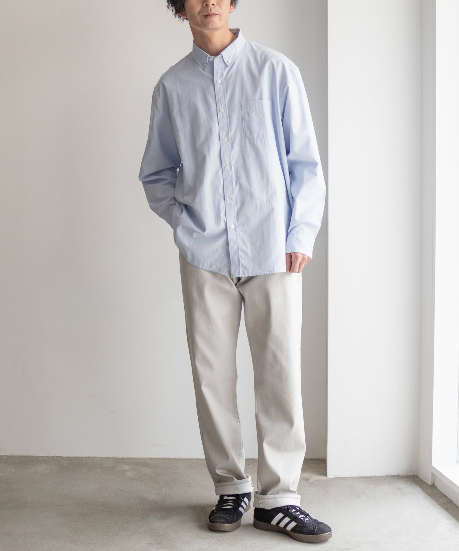NAVY  RICH COLORS テーパードパンツ メンズ商品サムネイル-9