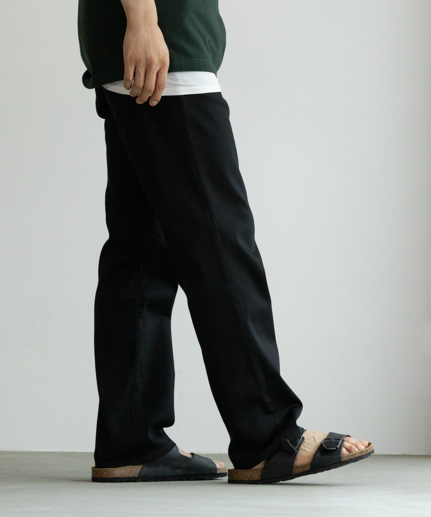 NAVY  RICH COLORS テーパードパンツ メンズ商品サムネイル-13