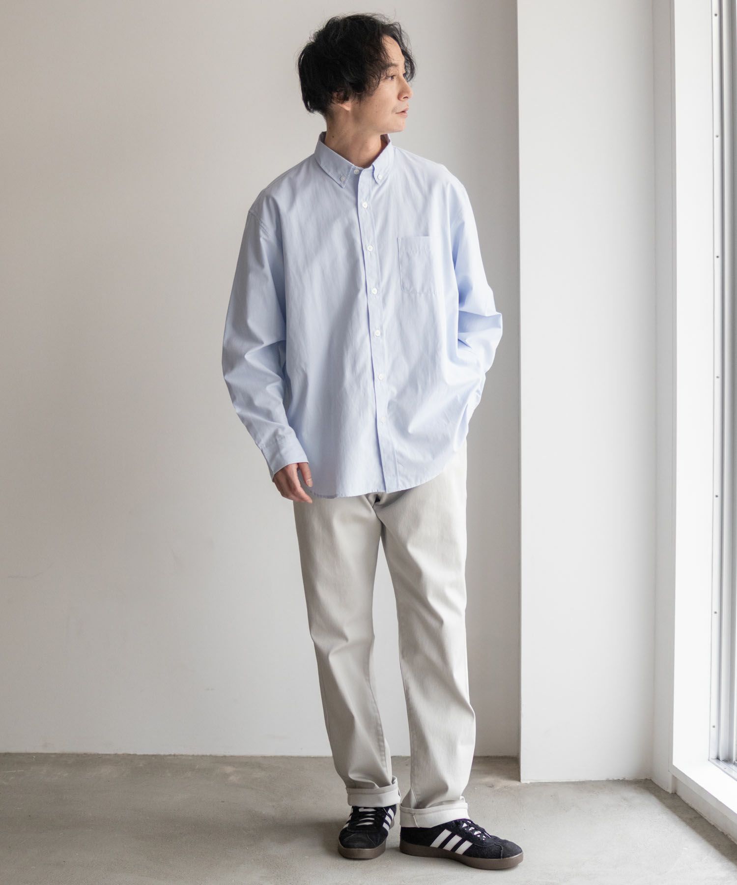 NAVY  RICH COLORS テーパードパンツ メンズ商品サムネイル-38