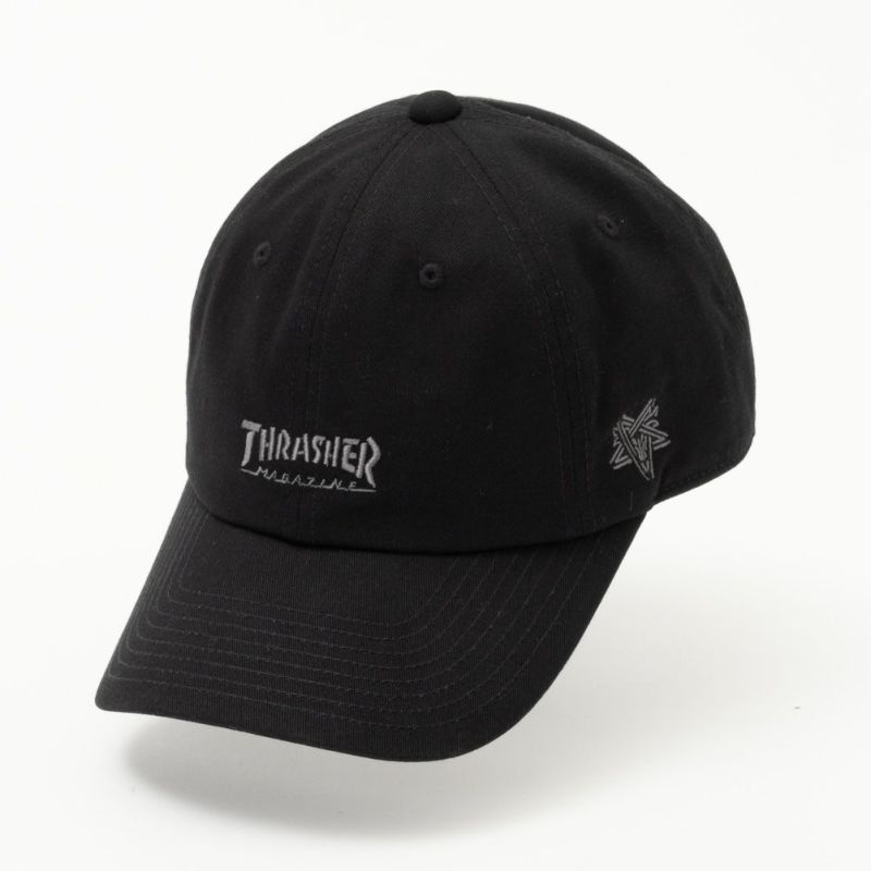 【オンラインストア限定】THRASHER ロゴ刺繍ローキャップ メンズ商品画像-1