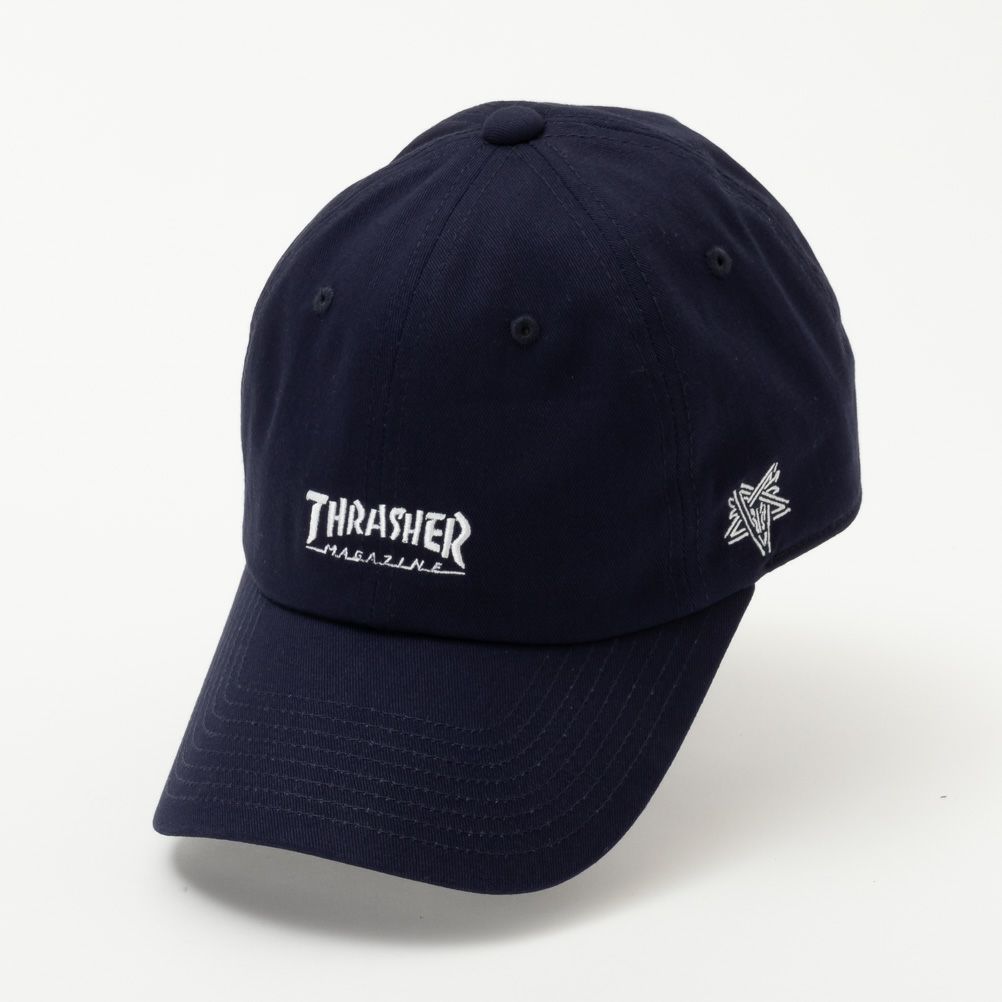 【オンラインストア限定】THRASHER ロゴ刺繍ローキャップ メンズ商品サムネイル-4