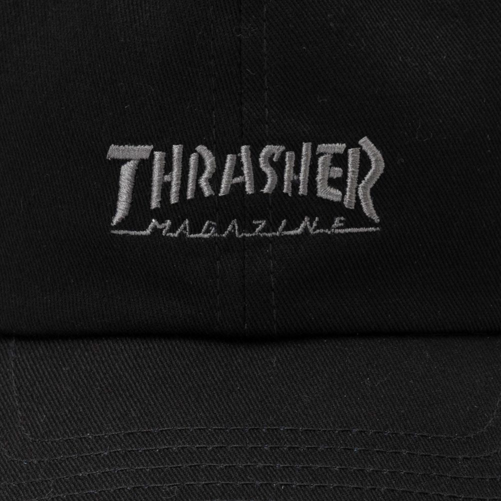 THRASHER ロゴ刺繍ローキャップ メンズ