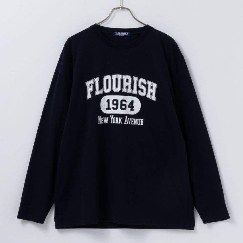 T-GRAPHICS  プリント長袖Tシャツ メンズ商品画像-1