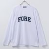 T-GRAPHICS プリント長袖Tシャツ メンズ