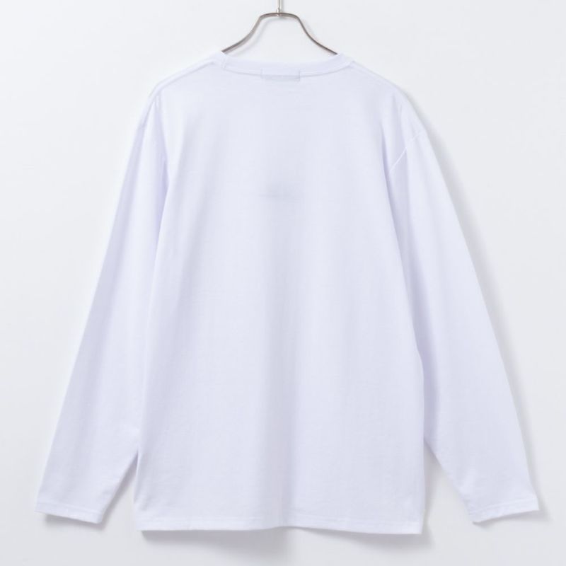 T-GRAPHICS  ワンポイント刺繍長袖Tシャツ メンズ商品画像-6