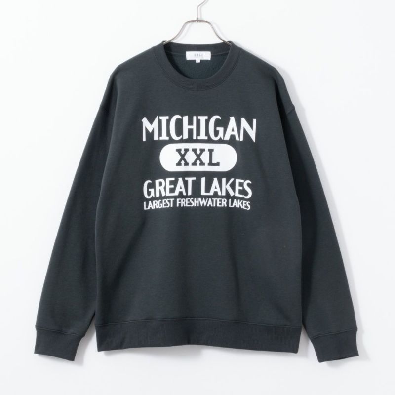 裏起毛プリントトレーナー メンズ商品画像-1