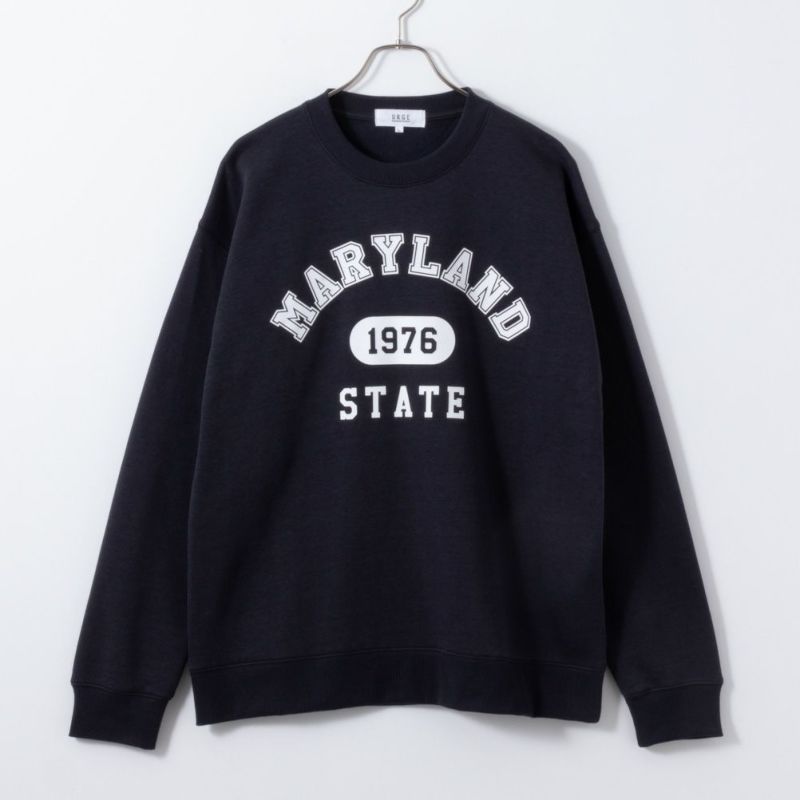 裏起毛プリントトレーナー メンズ商品画像-4