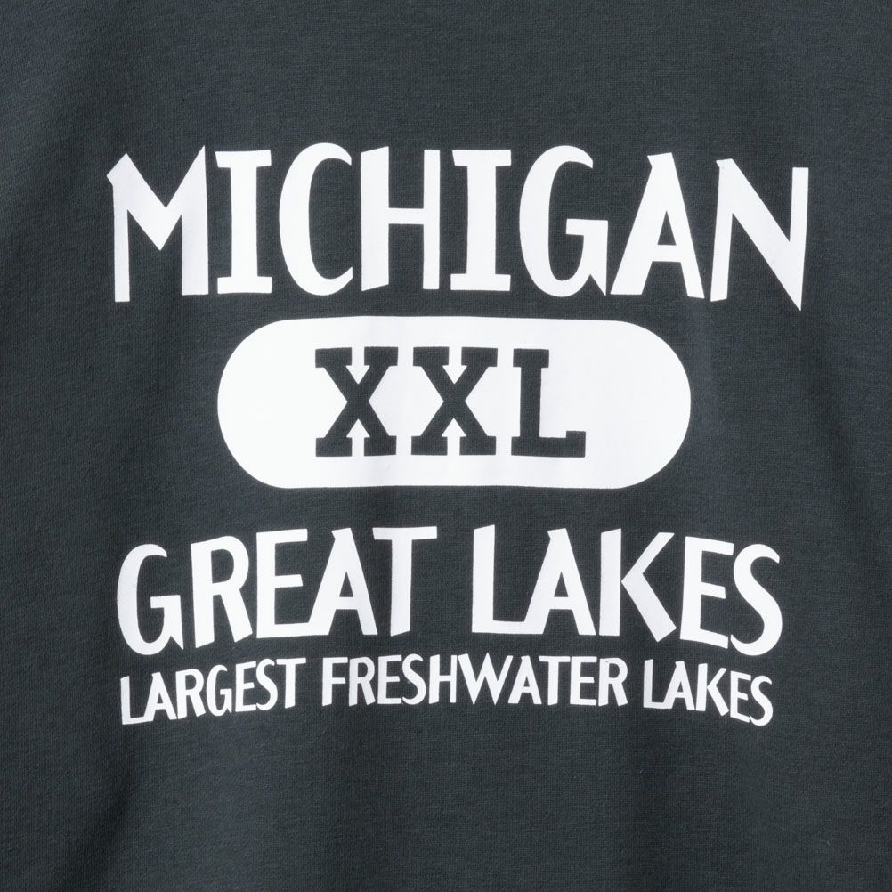 裏起毛プリントトレーナー メンズ