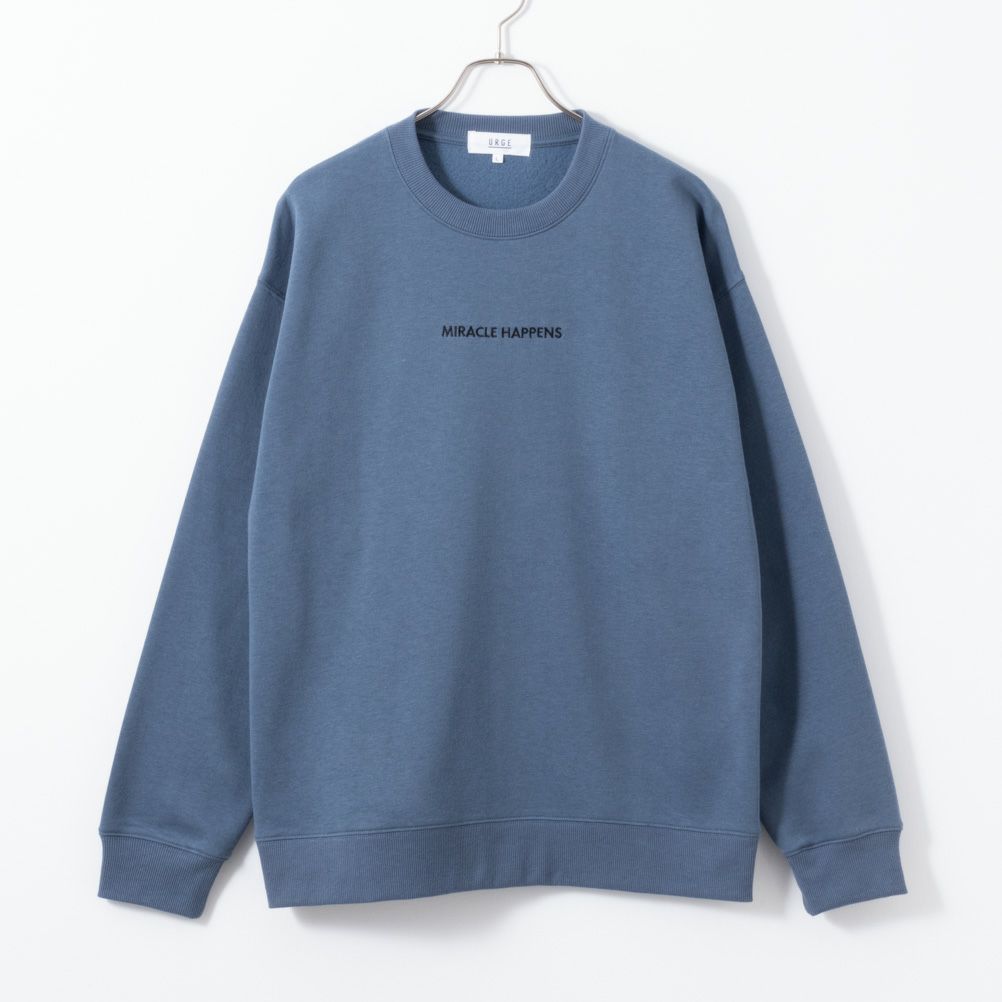 [期間限定価格]裏起毛刺繍トレーナー メンズ商品サムネイル-1