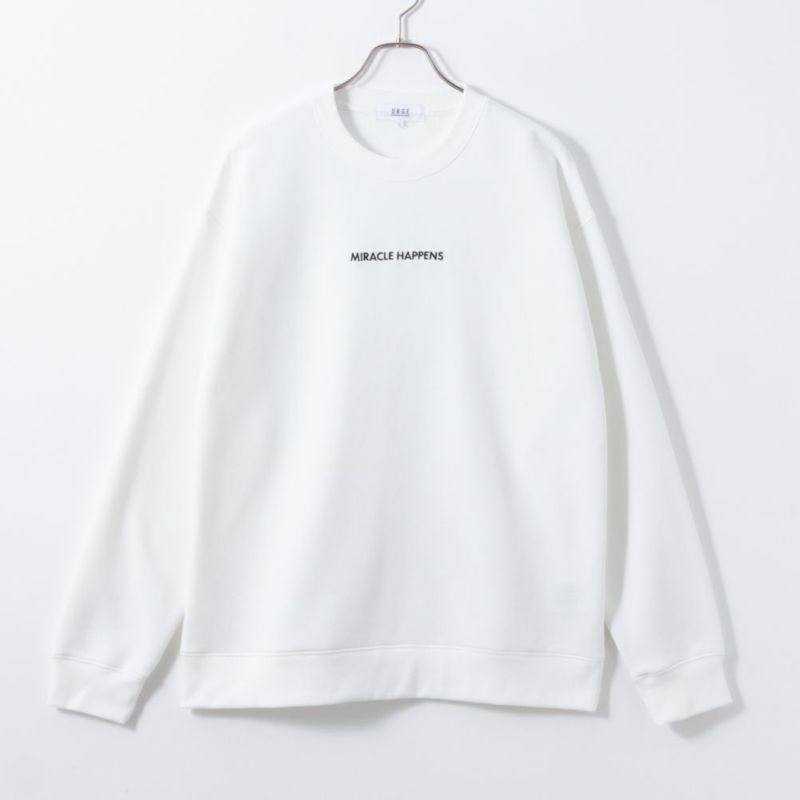 裏起毛刺繍トレーナー メンズ商品画像-2