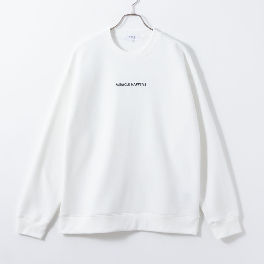 [期間限定価格]裏起毛刺繍トレーナー メンズ商品画像-2