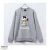 PEANUTS SNOOPY JOE COOL ポンチ素材 サガラ刺繍トレーナー メンズ
