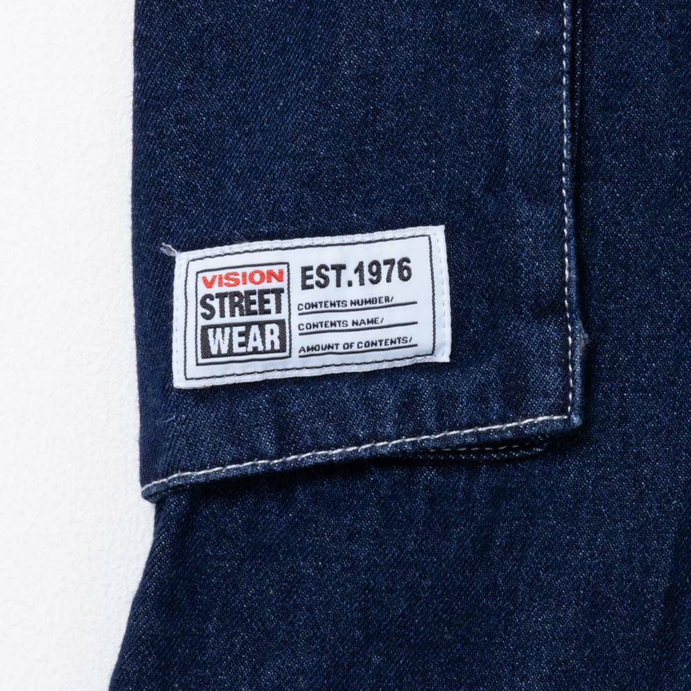 VISION STREET WEAR デニムカーゴパンツ メンズ