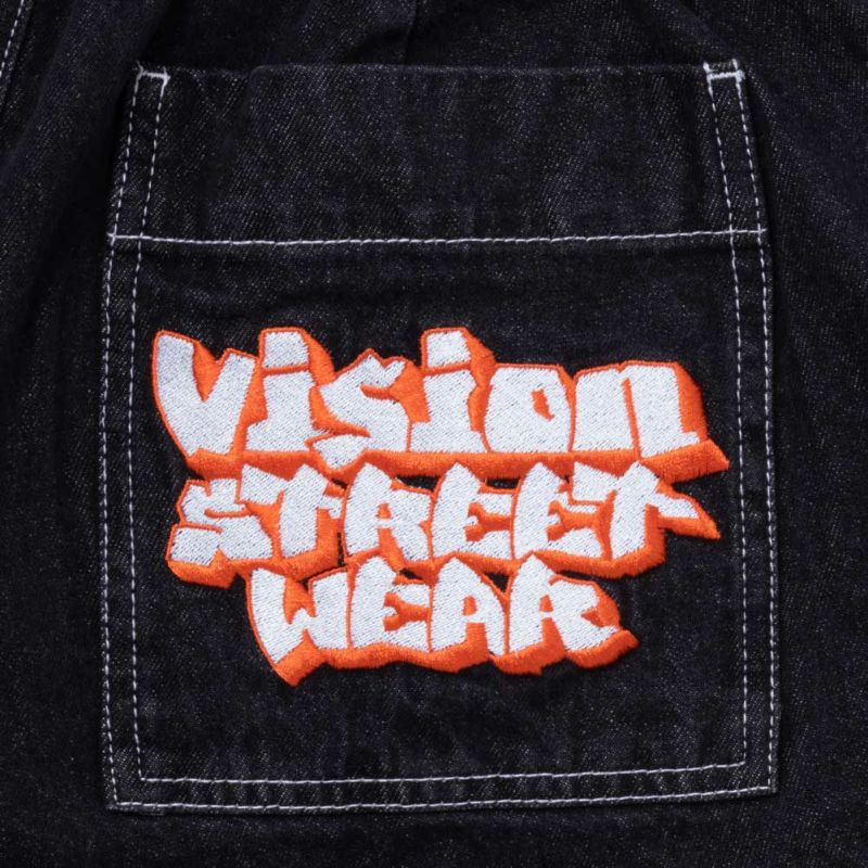 VISION STREET WEAR デニムカーゴパンツ メンズ