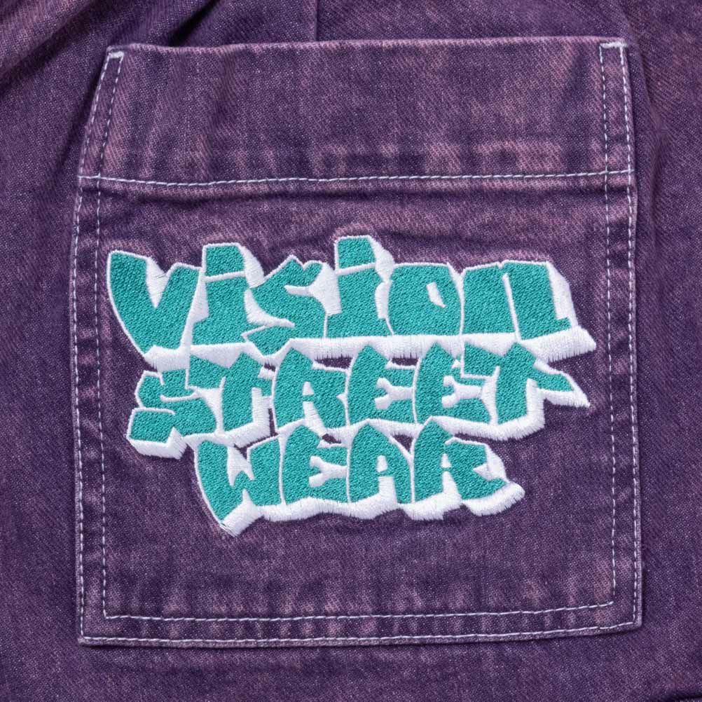 VISION STREET WEAR デニムカーゴパンツ メンズ