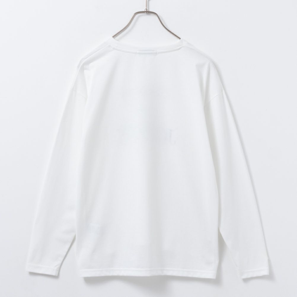 T-GRAPHICS  英字プリント長袖Tシャツ レディース メール便 対応商品商品サムネイル-4