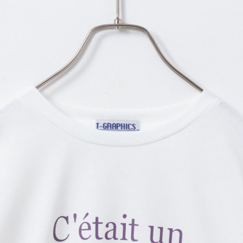 T-GRAPHICS  英字プリント長袖Tシャツ レディース メール便 対応商品商品画像-5