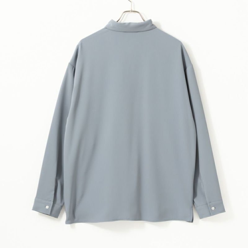 URBAN COLLECTION  ドレープツイルレギュラーカラールーズシャツ メンズ商品画像-2