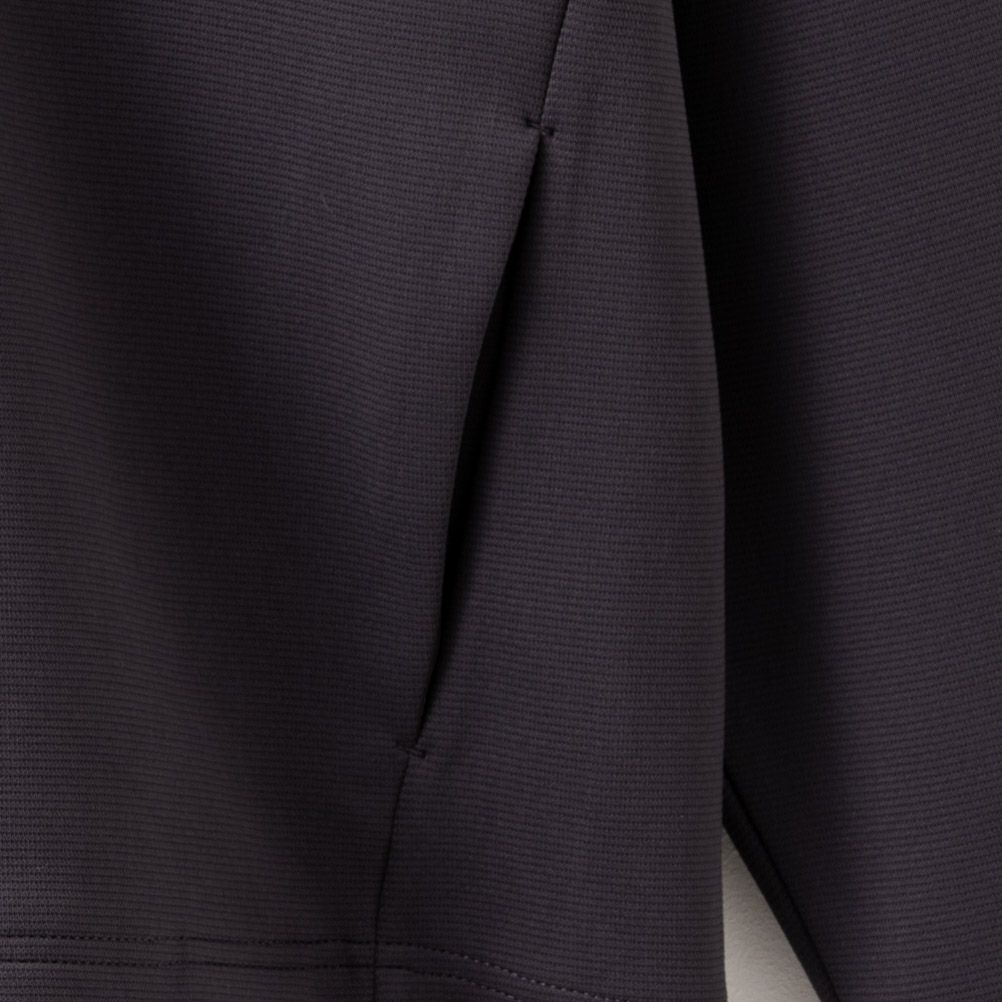 URBAN COLLECTION ポンチ素材 エアースムージー配色カーディガン メンズ