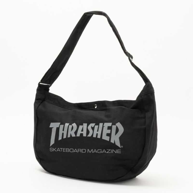 【オンラインストア限定】THRASHER ロゴプリントニュースペーパーバッグ