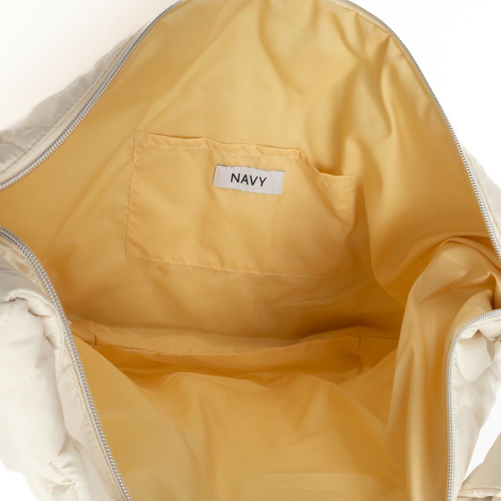 NAVY  キルトボンディングバッグ商品画像-9