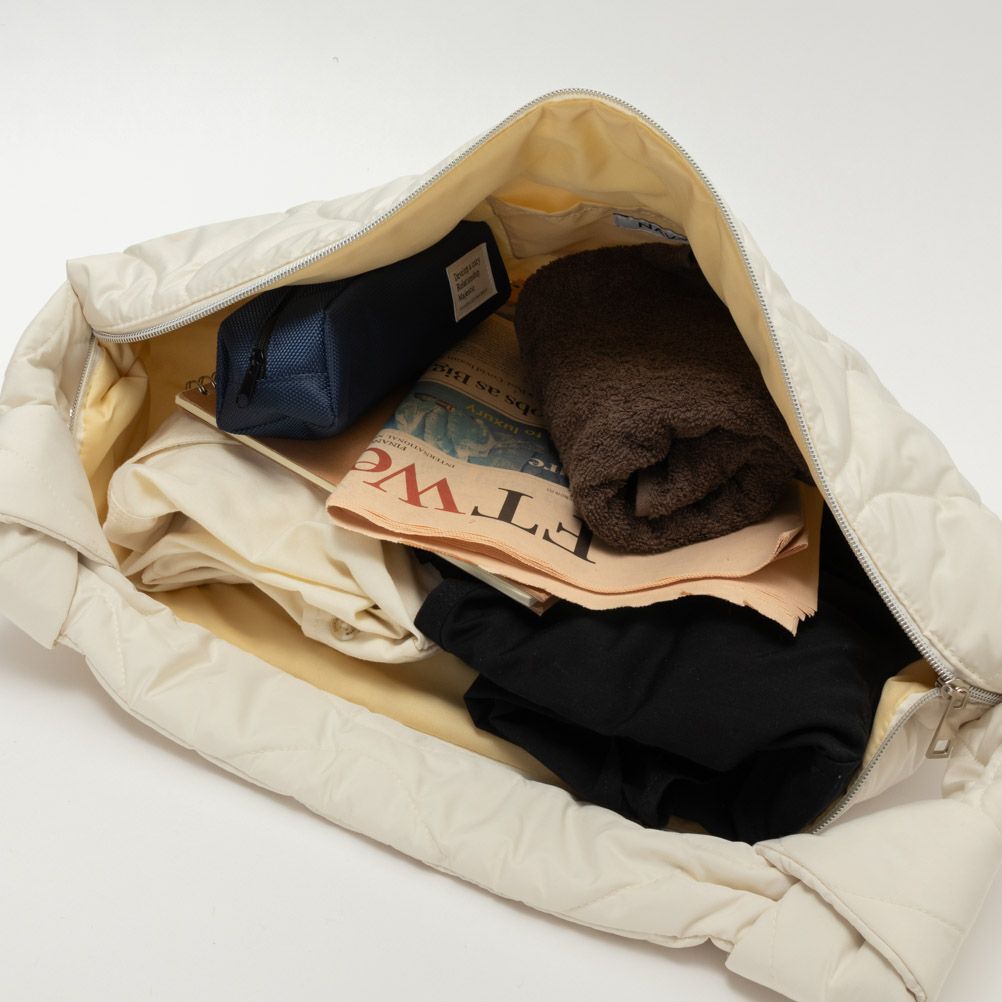 NAVY  キルトボンディングバッグ商品画像-11