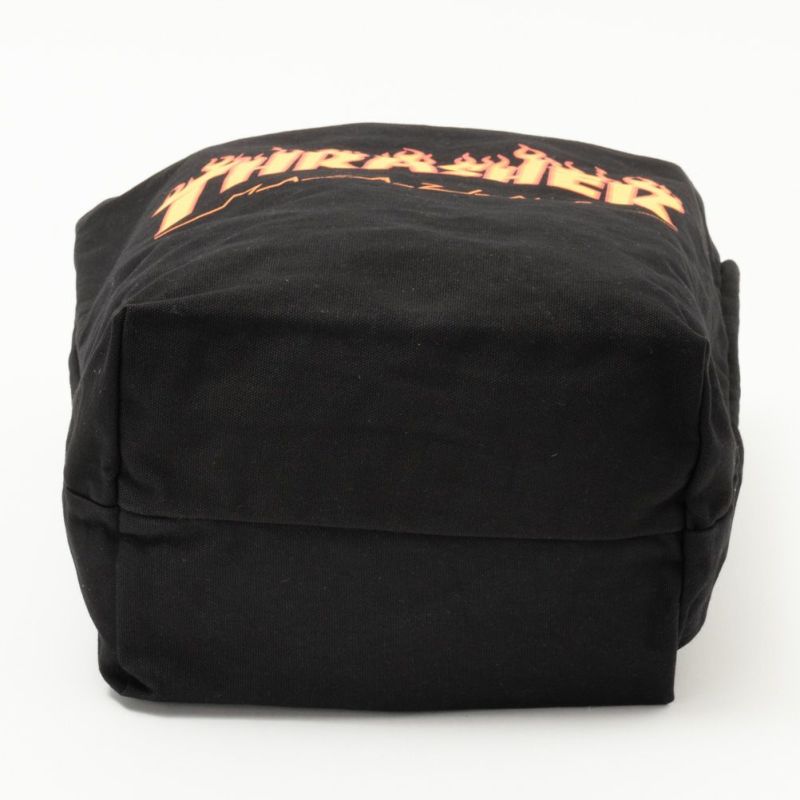 [期間限定価格]【オンラインストア限定】THRASHER  ファイヤーロゴプリントトート商品画像-5