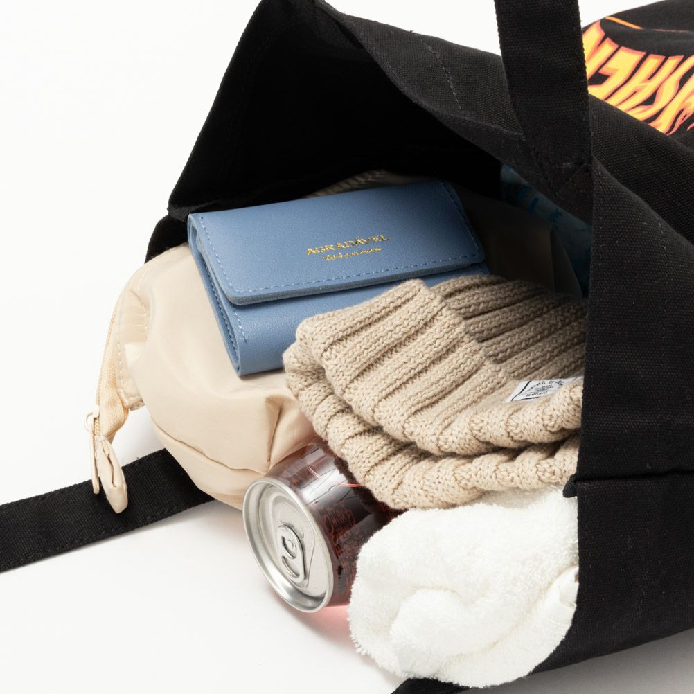 [期間限定価格]【オンラインストア限定】THRASHER  ファイヤーロゴプリントトート商品画像-8