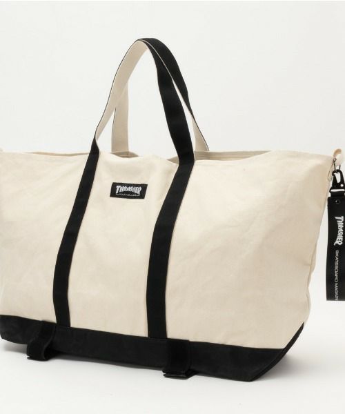 [期間限定価格]【オンラインストア限定】THRASHER  スケーティングトートバッグ商品画像-2