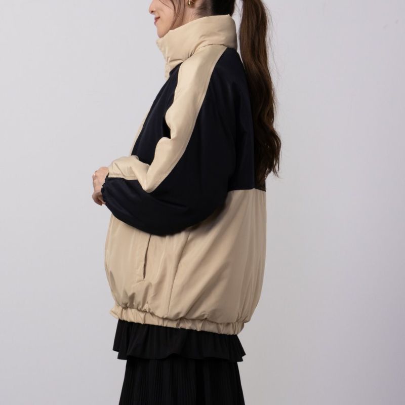 NAVY  中綿切り替えアウター レディース商品画像-5