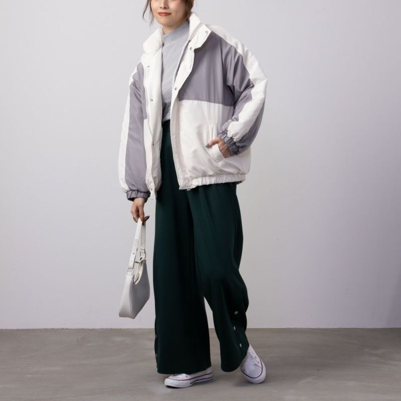 NAVY 中綿切り替えアウター レディース商品画像-7