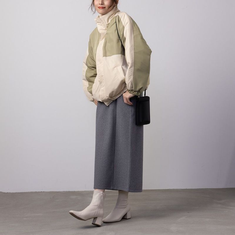 NAVY  中綿切り替えアウター レディース商品画像-8