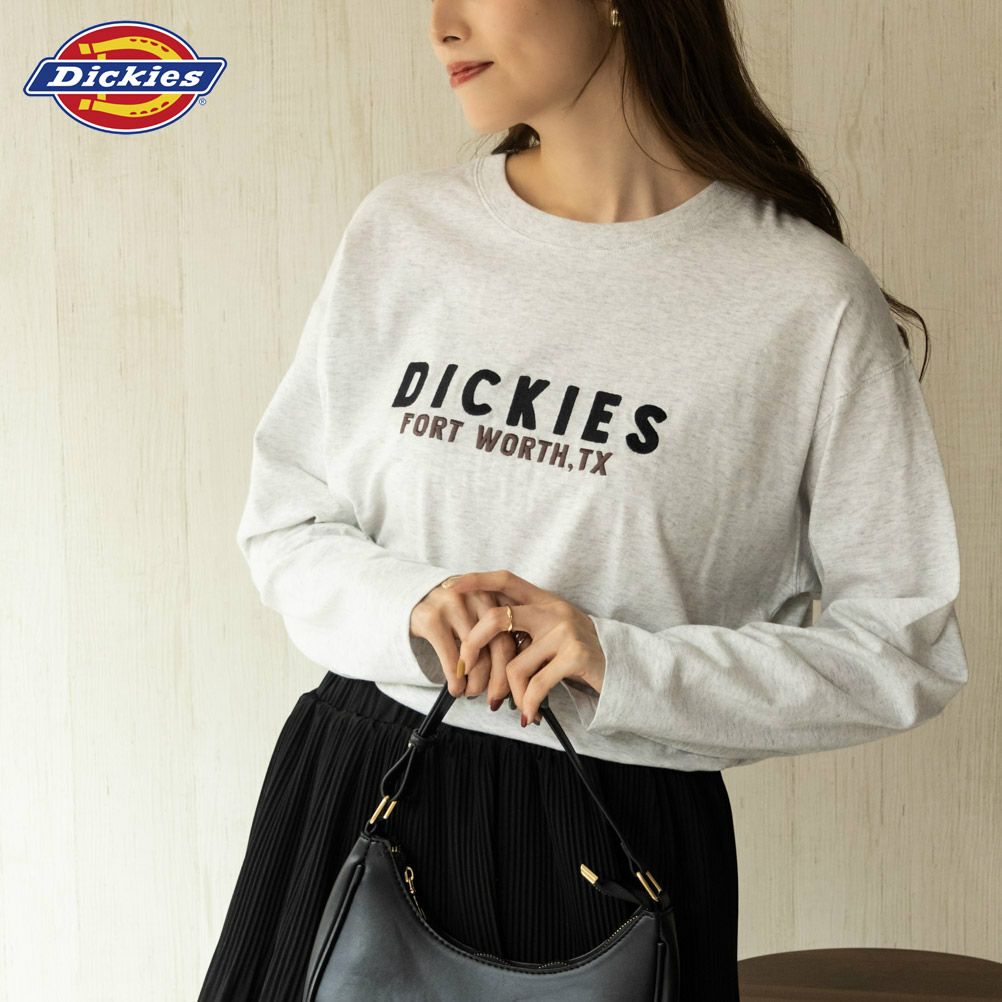 Dickies 天竺ロングスリーブTシャツ レディース メール便 対応商品商品画像-1