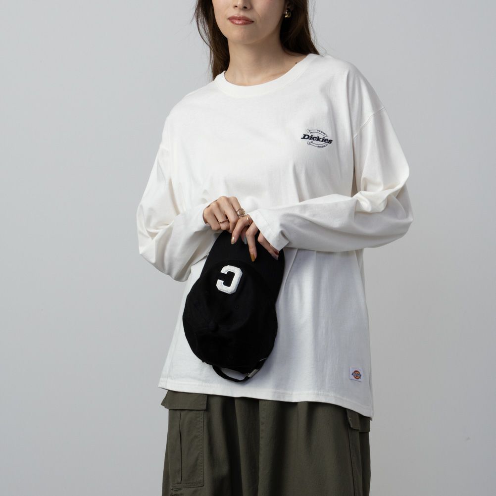 Dickies  天竺ロングスリーブTシャツ レディース メール便 対応商品商品画像-2