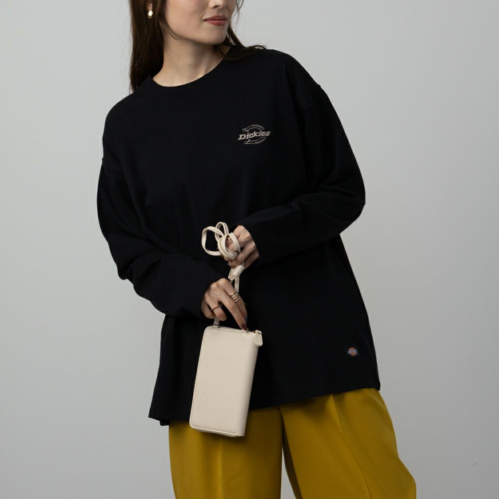 Dickies 天竺ロングスリーブTシャツ レディース メール便 対応商品商品画像-3