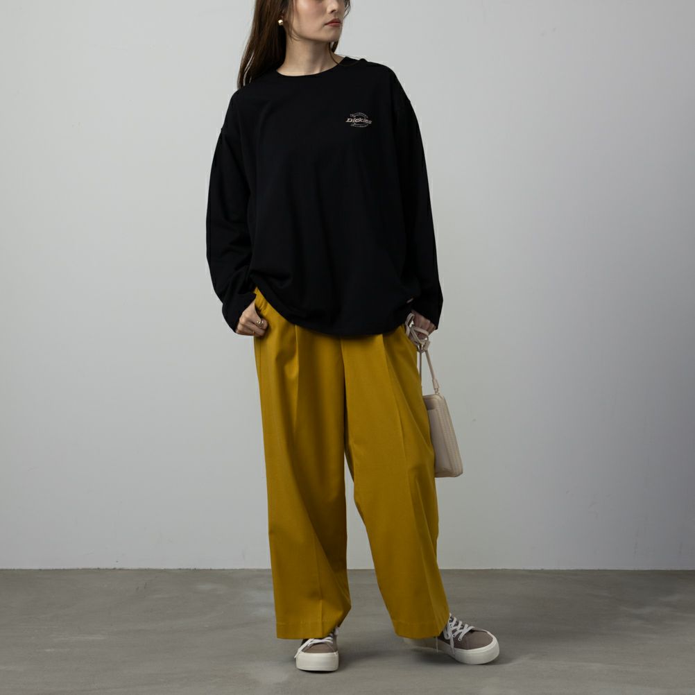 Dickies 天竺ロングスリーブTシャツ レディース メール便 対応商品商品画像-9