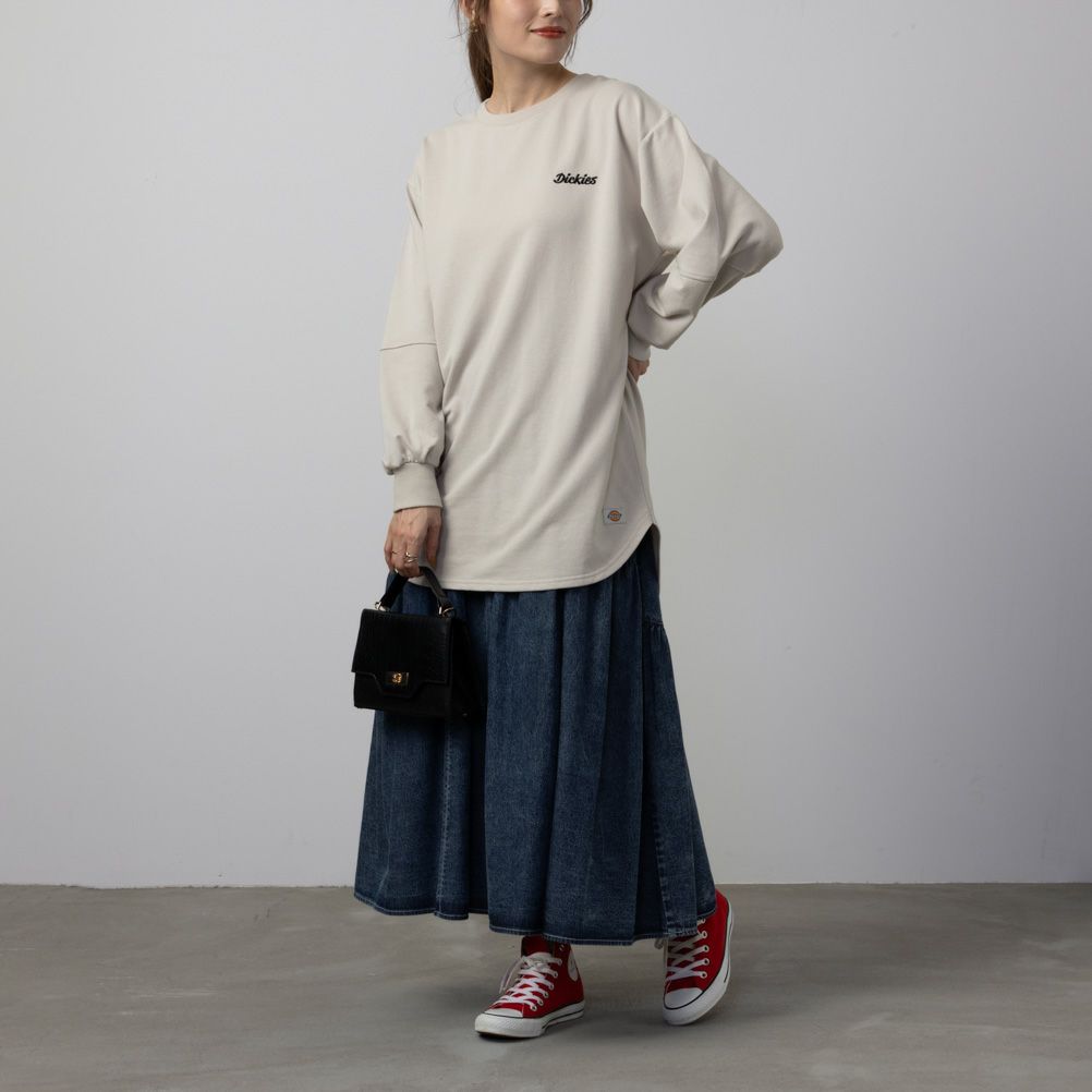 Dickies ミニ裏毛チュニック レディース