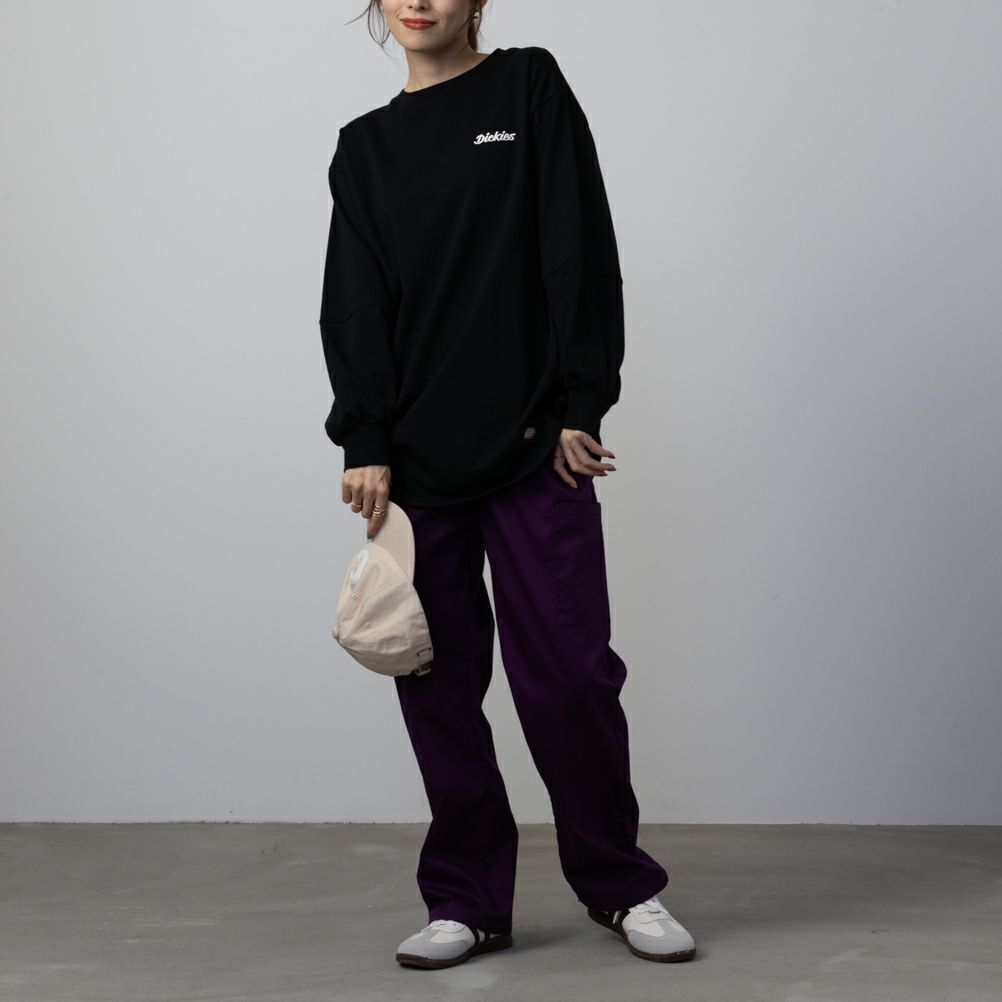 Dickies  ミニ裏毛チュニック レディース商品画像-8