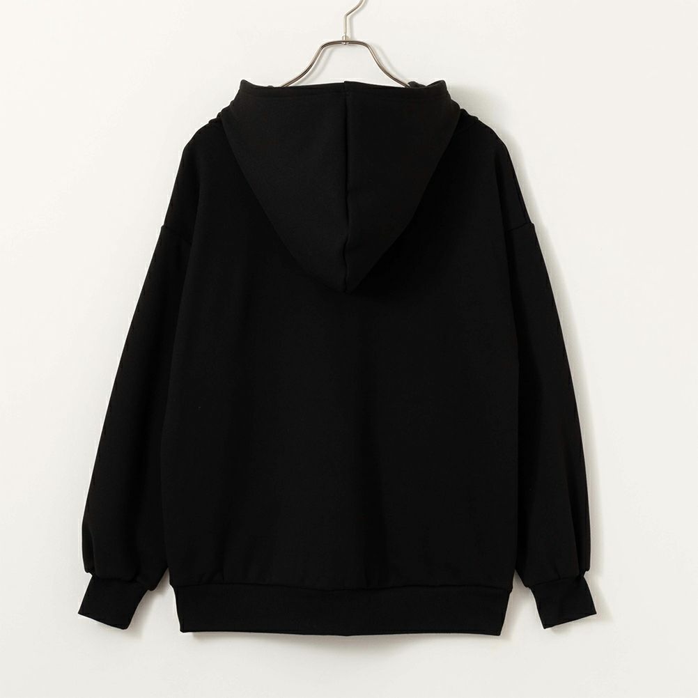 NAVY フワモチパーカー レディース