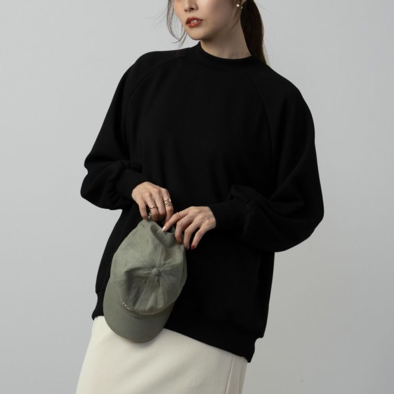 NAVY  フワモチハイネックプルオーバー レディース商品画像-2