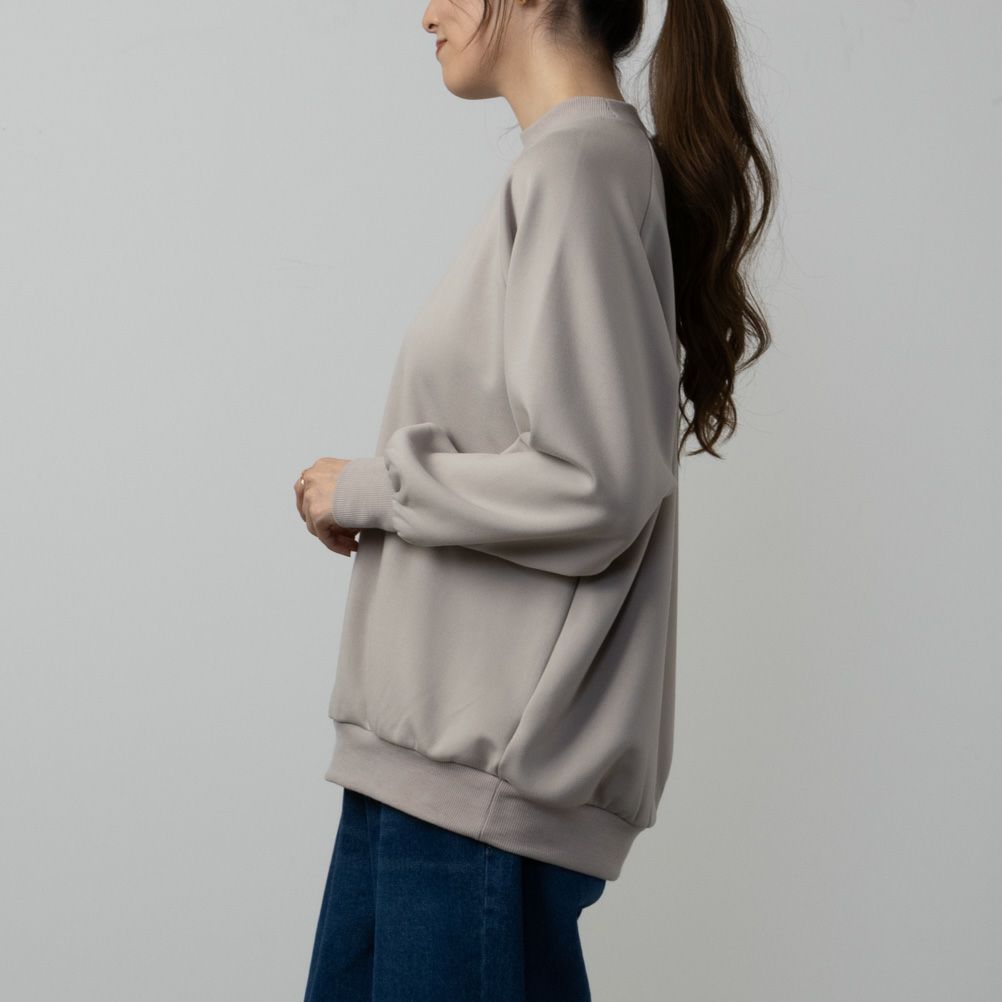 NAVY  フワモチハイネックプルオーバー レディース商品画像-5