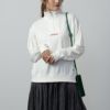 Dickies ミニ裏毛ハーフジップトレーナー レディース