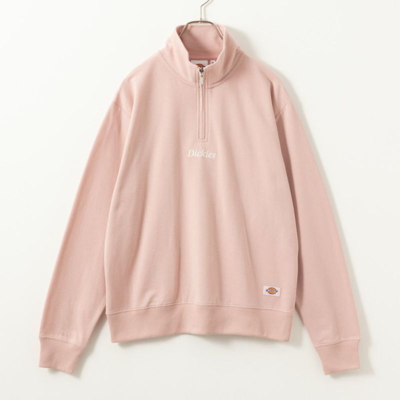 Dickies ミニ裏毛ハーフジップトレーナー レディース商品画像-9