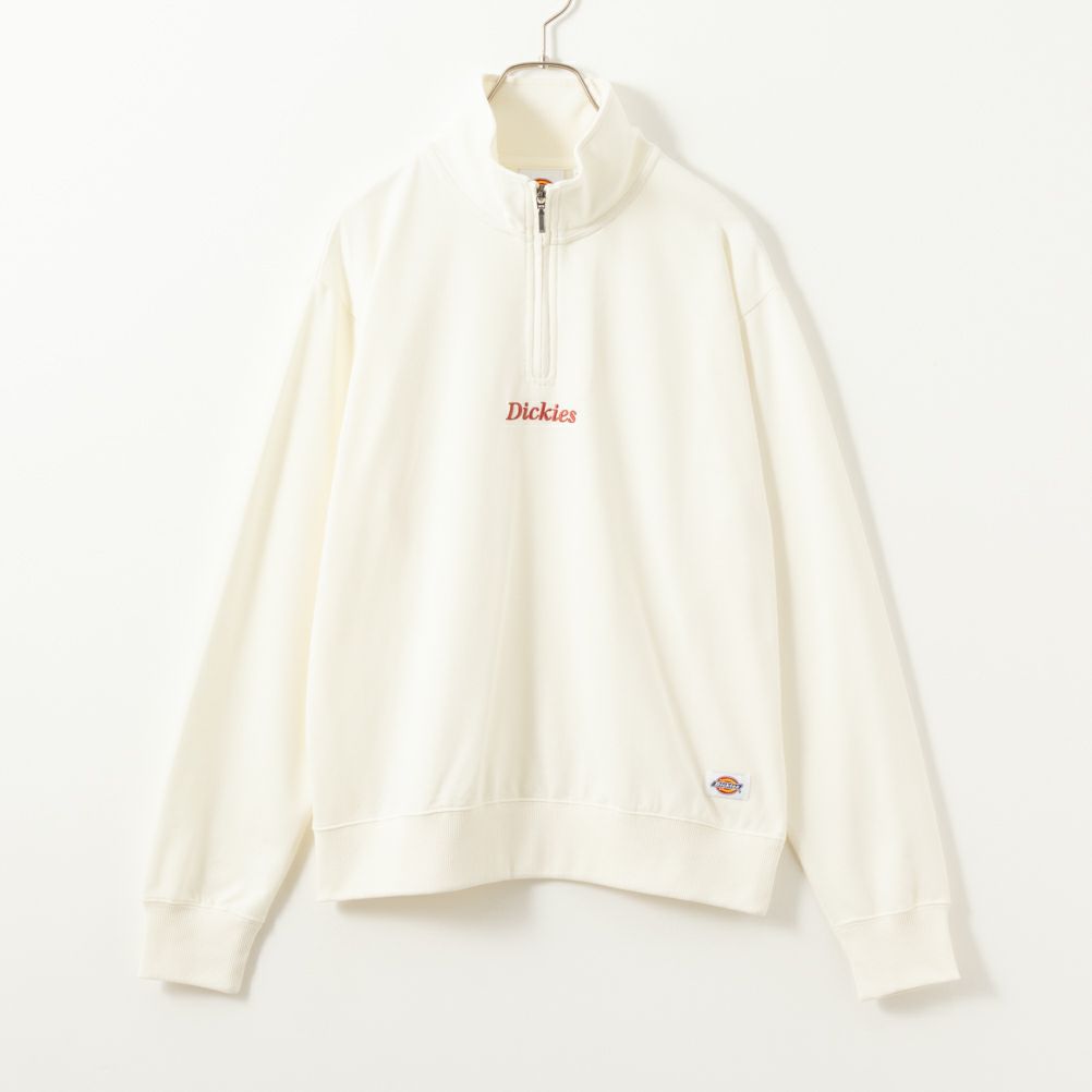 Dickies ミニ裏毛ハーフジップトレーナー レディース商品画像-11