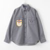 Dickies ヒッコリーワークシャツ メンズ