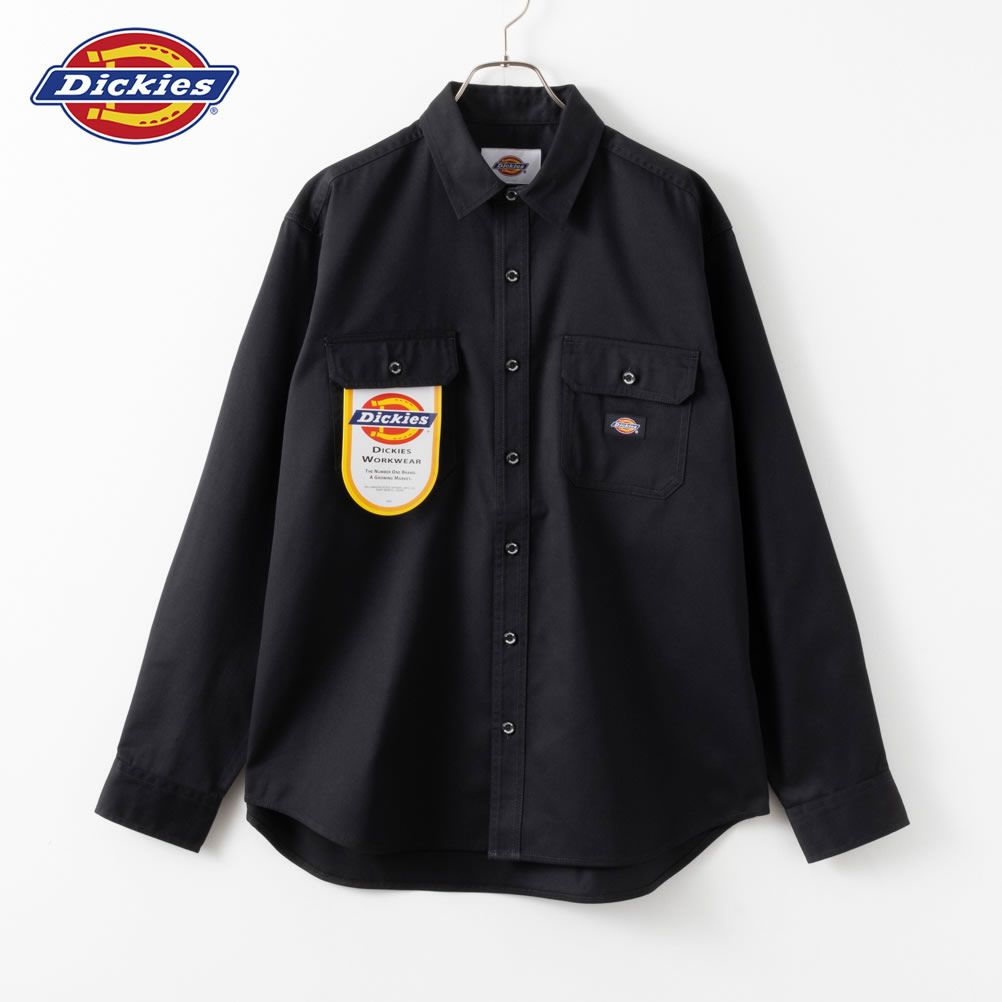 Dickies 無地ワークシャツ メンズ商品画像-1