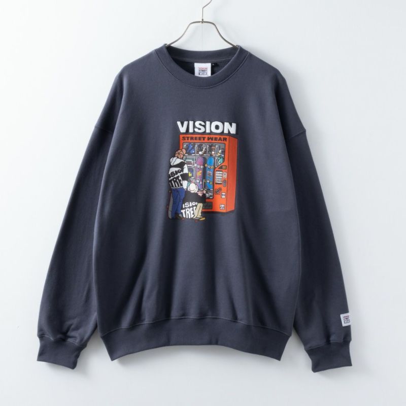 【オンラインストア限定】VISION STREET WEAR  スケボー自販機トレーナー メンズ商品画像-1