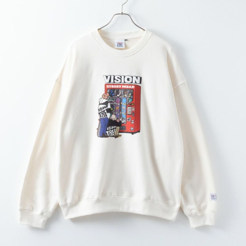 【オンラインストア限定】VISION STREET WEAR  スケボー自販機トレーナー メンズ商品画像-2