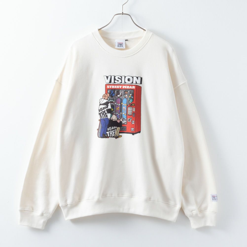 VISION STREET WEAR スケボー自販機トレーナー メンズ